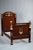 Empire period bed in solid mahogany and mahogany veneer with a rich decoration of finely chased and gilded bronzes. The...