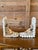 A wonderfully whimsical pair of vintage handcrafted seashell bookends featuring an elaborate arrangement of natural shells...