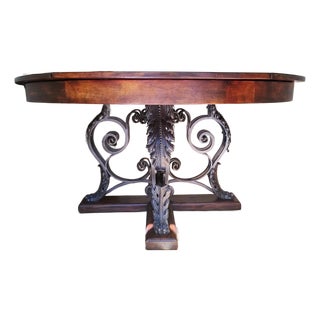 Jupe Dining Table by Theodore Alexander For Sale