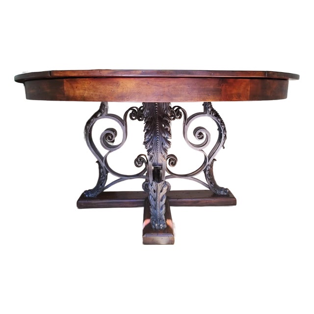 Jupe Dining Table by Theodore Alexander For Sale