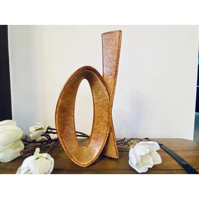 Beige Large Vase from Bertoncello, Italy, 1970s For Sale - Image 8 of 17