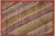 Shabby Chic Balochi Gray/Red Wool Rug - 4'2''x6'1'' For Sale - Image 10 of 11