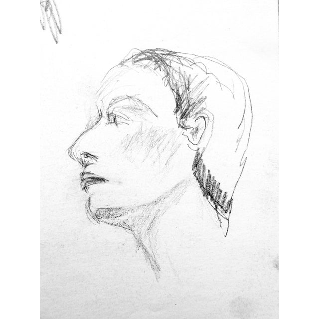 Contemporary "Ladies" Contemporary Abstract Figurative Drawing by Martha Holden For Sale - Image 3 of 6