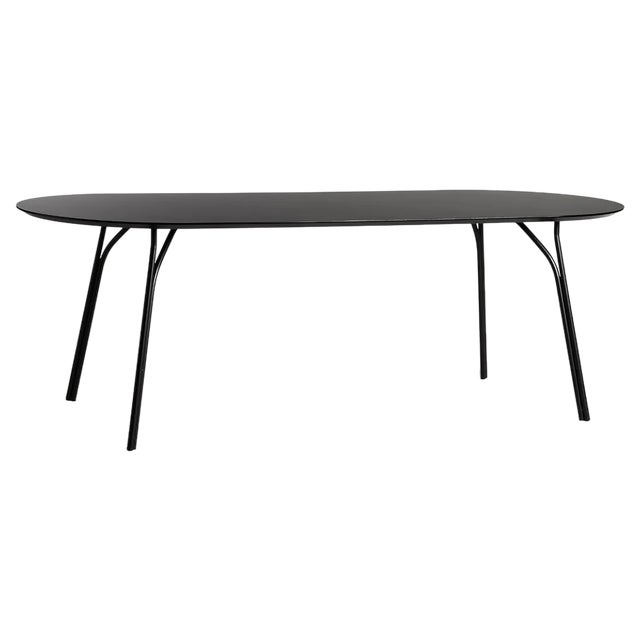 Tree Black Large Dining Table by Elisabeth Hertzfeld For Sale