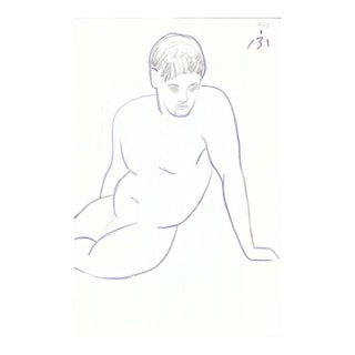 James Bone Male Nude Drawing For Sale
