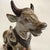 Indian Artist, Nandi Cow Sculpture, 1800s, Carved and Lacquered Wood For Sale - Image 4 of 9