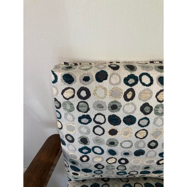 Wood Bridge Chairs, France, 1950s, Set of 2 For Sale - Image 7 of 11