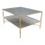 Gilded Jansen Style Coffee Table For Sale