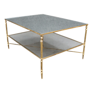 Gilded Jansen Style Coffee Table