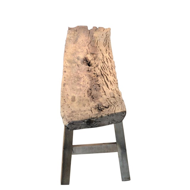 Vintage Chinese Wooden Bench Chairish