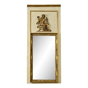 French 19th Century Empire Trumeau Mirror