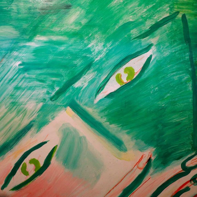 Work dimensions cm: 150x180 Height: 153 Width: 183 This piece has an attribution mark, I am sure that it is completely...