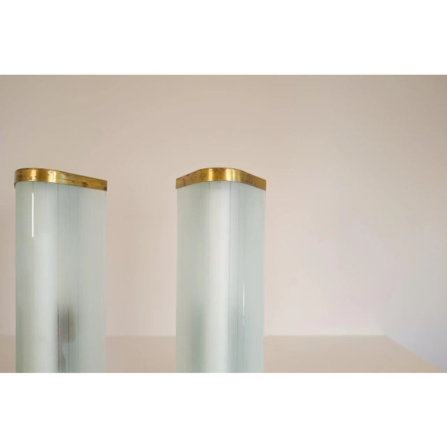 Metal Extra-Large Mid-Century Modern Wall Lamps Attributed to Asea, Set of 2 For Sale - Image 7 of 13