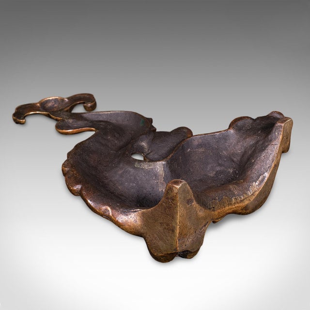 Antique Mythical Dolphin Doorstop, English, Bronze Door Keeper, Regency, c.1820 For Sale - Image 9 of 9
