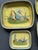 Olive 1940s Hand-Painted Tlaquepaque Mexican Folk Art Pottery Nesting Bowls-Set of 4 For Sale - Image 8 of 11