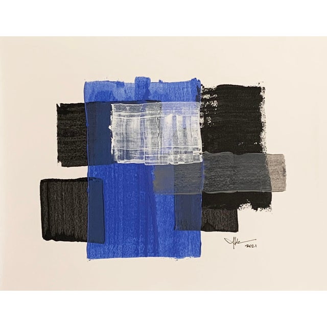 "Untitled 60" Contemporary Abstract Acrylic Painting by J. Kent Martin For Sale