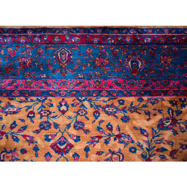 Early 20th Century Persian Kashan Rug For Sale In Chicago - Image 6 of 11