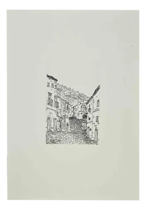 Giovanni Omiccioli, Seascape, Etching, 1970s