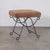 Not Yet Made - Made To Order Panoplie Iron Loop Stool, Brown Chenille For Sale - Image 5 of 12