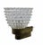 Mid-Century Modern Rostrato Murano Glass and Brass Wall Lamp by Ercole Barovier for Barovier & Toso, Italy, 1940s For Sale - Image 3 of 13
