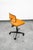 Mid-Century Modern Mid Century Modern Office Chair Task Swivel Work Orange Rasmussen Labofa Work For Sale - Image 3 of 12