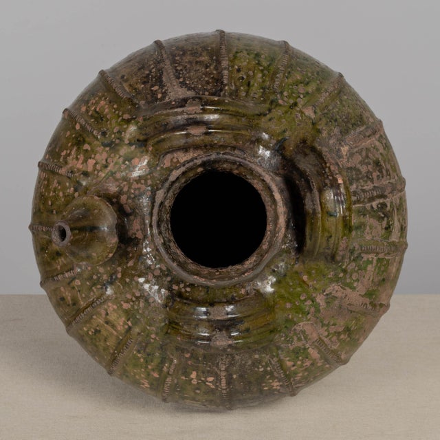 18th Century French Pottery Walnut Oil Jug From Perigord For Sale - Image 13 of 13