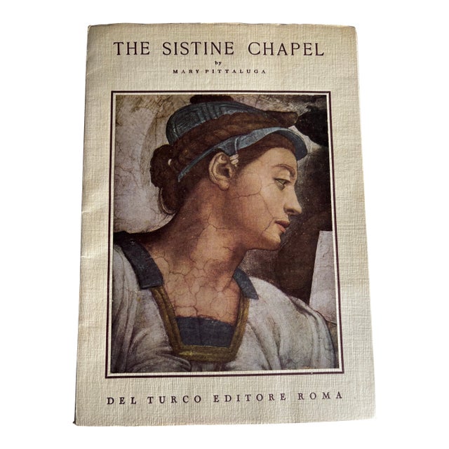 The Sistine Chapel Mary Pittaluga 1955 Art History Reproduction Plates For Sale