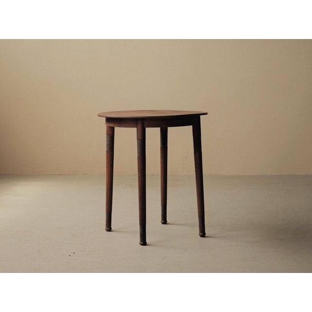 Antique Round Side Table by J. & J. Kohn, 1900s For Sale - Image 17 of 17