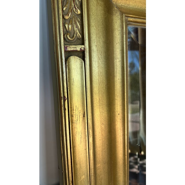 Hollywood Regency Gilded Mirror For Sale - Image 16 of 18