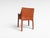Maroon CAB 413 Chair in Cognac Leather by Mario Bellini for Cassina, Italy, 1970s For Sale - Image 8 of 18