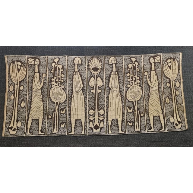 Mid-Century Wall Tapestry, 1970s For Sale - Image 3 of 9