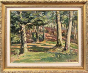 Albert Genta, Sous Bois, Circa 1935