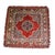 Vintage Oriental Silk Tapestry or Table Cover Central Medallion Style Sarouk For Sale - Image 10 of 12