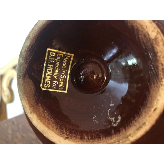 Ceramic Mid 20th Century Ceramic Trompe l'Oeil Garlic Topiary From D H Holmes New Orleans For Sale - Image 7 of 12