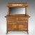 This is an antique sideboard, English, oak, Arts & Crafts cabinet in the liberty taste dating to circa 1900. Of quality...