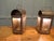 Large Wall Hanging Lanterns in Brass, 1930, Set of 2 For Sale - Image 4 of 7