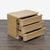 Modern Restoration Hardware Ligne Three Drawer Nightstand For Sale - Image 3 of 10
