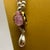 1940s Miriam Haskell Pink Poured Glass Faux Pearl Double Strand Necklace Early Unsigned For Sale - Image 11 of 12
