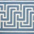 Contemporary Sample - Schumacher Labyrinth Tape in Sky For Sale - Image 3 of 4
