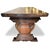 Walnut Dining Table with Drawers and a single-plank top. In Renaissance style, the table was crafted from a period plank,...