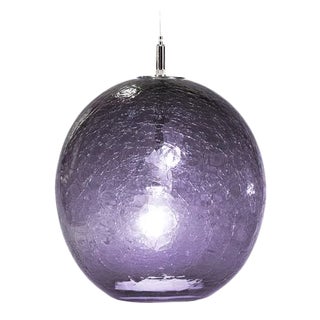 Solaris Pendant Light from the Boa Lantern Collection in Blue Lilac For Sale