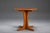 Brown Vintage Scandinavian Danish Teak Round Side Table by Axelsen, 2003 For Sale - Image 8 of 9