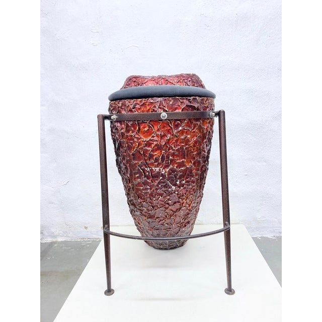 Vintage Bar Stool, 1980s For Sale - Image 4 of 17