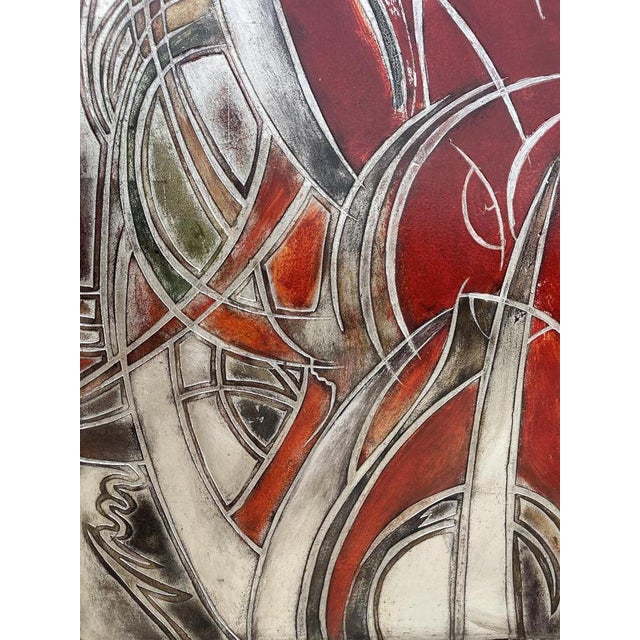 Large Sinestra Wall Panel by Lam Lee For Sale - Image 4 of 13