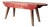 Antique Red Painted Farmhouse Bench For Sale