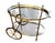 Neoclassical Brass Serving Trolley, 1960s For Sale - Image 11 of 11