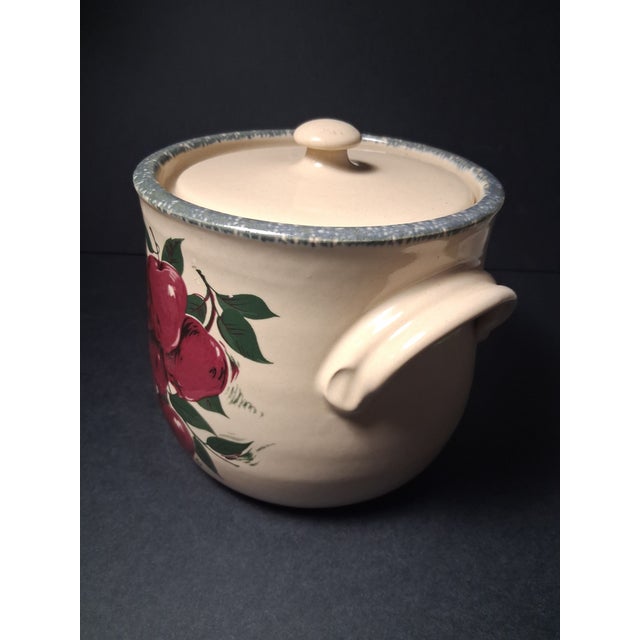 Home & Garden Party Stoneware Cookie Jar / Bean Pot For Sale - Image 4 of 10