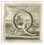 Luigi Vanvitelli, Letter of the Alphabet Q, Etching, 18th Century For Sale