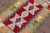 1970s 1970s Southwestern Style Geometric Design Handmade Oushak Accent Rug For Sale - Image 5 of 9