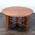 Traditional Thos Moser Cherry Wood 9-Piece Extendable Dining Set With Black Leather Seats For Sale - Image 3 of 9